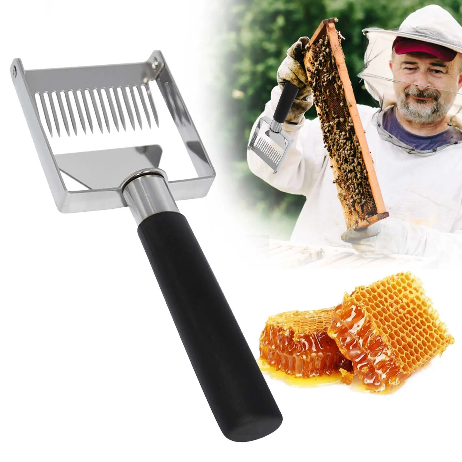 Beekeeping Tools Beehive Honey Cutter Uncapping Scraper Plastic Handle Honeycomb Scraper Equipment Uncapping Knife Fork Shovel
Beekeeping Tools Beehive Honey Cutter Uncapping Scraper Plastic Handle Honeycomb Scraper Equipment Uncapping Knife Fork Shovel