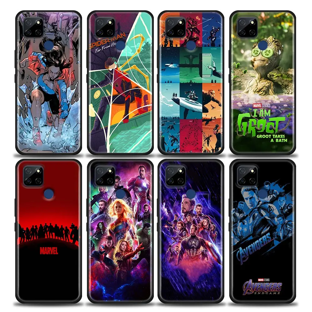 Spiderman Thanos Man Marvel Funda Coque Phone Case for Realme 5 6 7 7i 8 8i 9i 9 XT GT GT2 C17 Pro 5G SE Master Neo2 Case Capa
Spiderman Thanos Man Marvel Funda Coque Phone Case for Realme 5 6 7 7i 8 8i 9i 9 XT GT GT2 C17 Pro 5G SE Master Neo2 Case Capa