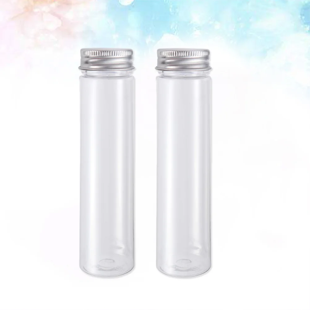 110ml Test Tubes Clear Flat Test Tubes with Screw Caps, for Gumball Candy Storage, Bath Salt Vials, Plants Plastic lids
110ml Test Tubes Clear Flat Test Tubes with Screw Caps, for Gumball Candy Storage, Bath Salt Vials, Plants Plastic lids