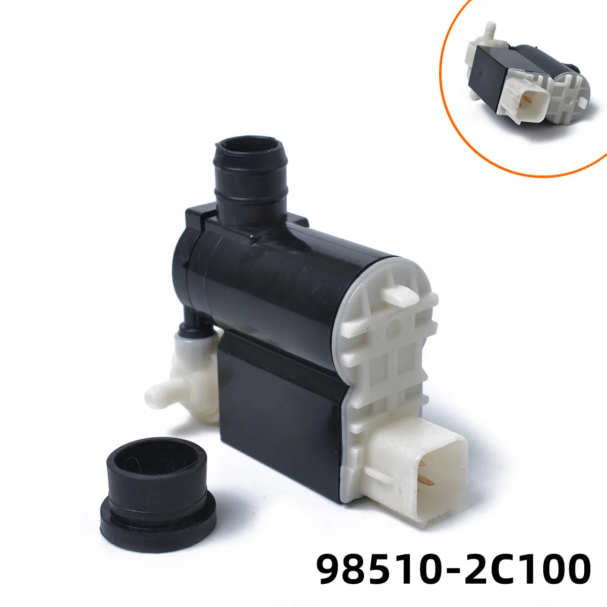 98510-2C100 Windshield Washer Pump for Hyundai Tuscon Tiburon Kia Sportage Sedona
98510-2C100 Windshield Washer Pump for Hyundai Tuscon Tiburon Kia Sportage Sedona