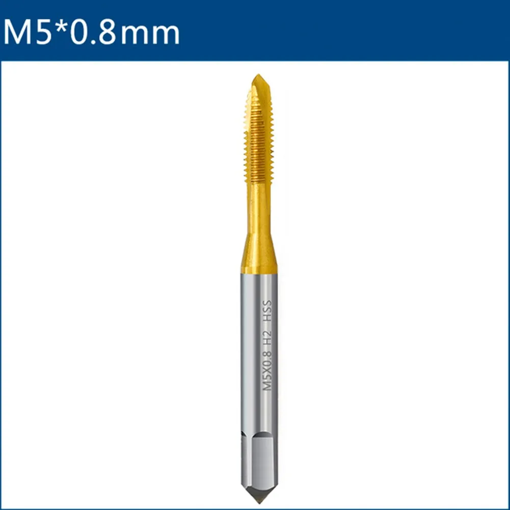 1pc Thread Tap HSS Titanium Coating Screw Tap Drill Bit Straight Flute Titanium Coated M2-M12 Hand Tools
1pc Thread Tap HSS Titanium Coating Screw Tap Drill Bit Straight Flute Titanium Coated M2-M12 Hand Tools