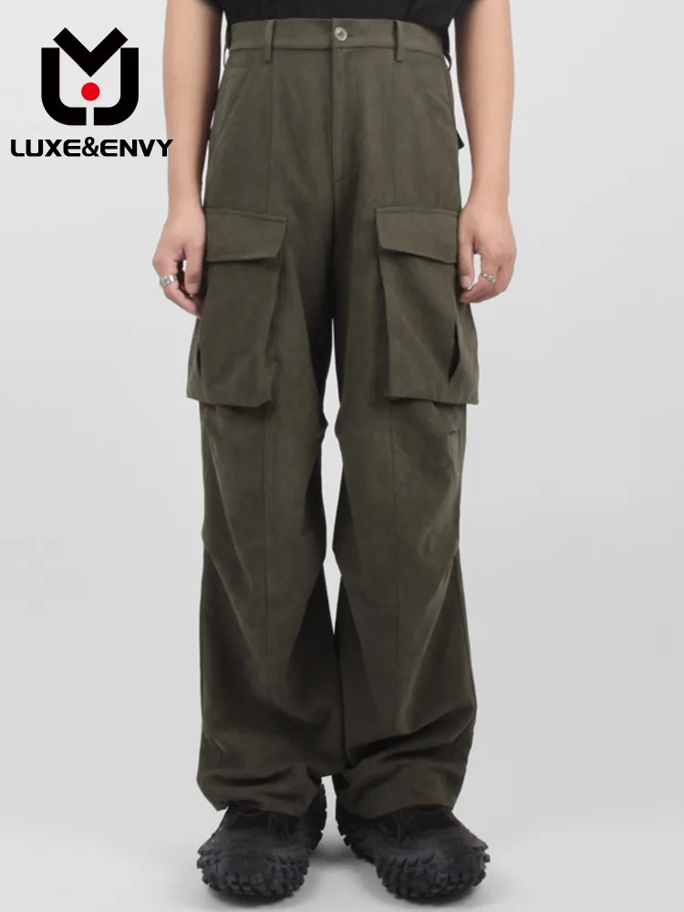 Мужской плиссированный комбинезон люкс & ENVY, прямой Свободный комбинезон со средней талией и эластичным поясом, весна-лето 2023
Мужской плиссированный комбинезон люкс & ENVY, прямой Свободный комбинезон со средней талией и эластичным поясом, весна-лето 2023