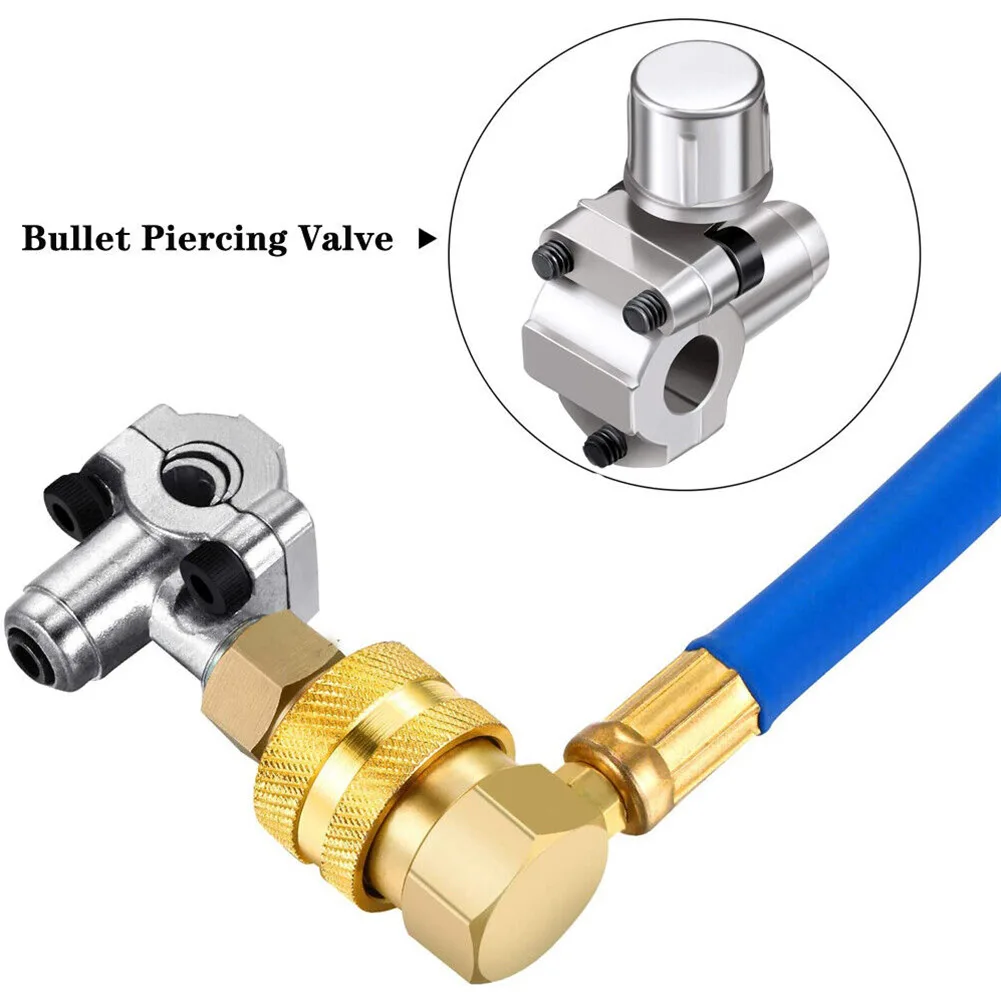 Line Tap Valve Puncture Valve 1/4 Inch 5/16 Inch 3/8 Inch Air Conditioner Refrigerator Piercing Replacement Parts
Line Tap Valve Puncture Valve 1/4 Inch 5/16 Inch 3/8 Inch Air Conditioner Refrigerator Piercing Replacement Parts