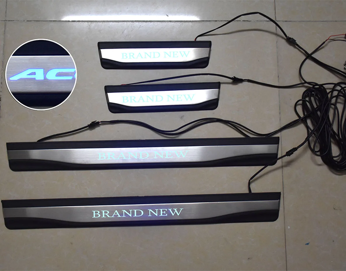 Fit For Honda Accord 2014-2018 2019 Door Sill Scuff Plate Pedal Welcome Pedal Threshold Protector Cover Auto Accessory
Fit For Honda Accord 2014-2018 2019 Door Sill Scuff Plate Pedal Welcome Pedal Threshold Protector Cover Auto Accessory