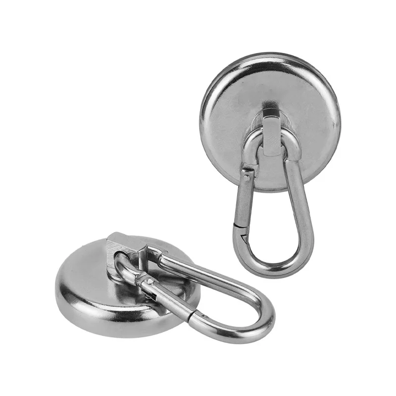 Magnetic Hook with Swiveling Carabiner Magnet Snap Hook for Indoor/Outdoor Hanging Bag Kitchen Garage Magnetic Hook Magnet Type
Magnetic Hook with Swiveling Carabiner Magnet Snap Hook for Indoor/Outdoor Hanging Bag Kitchen Garage Magnetic Hook Magnet Type