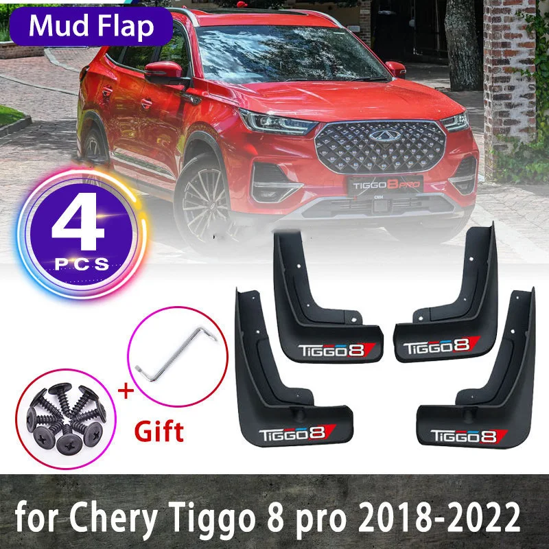 For Chery Tiggo 8 Pro 2022 2021 PLUS 2020 2019 2018 Mudguards Splash Guards Fender Mud Flaps Car Parts Auto Stying Accessories
For Chery Tiggo 8 Pro 2022 2021 PLUS 2020 2019 2018 Mudguards Splash Guards Fender Mud Flaps Car Parts Auto Stying Accessories