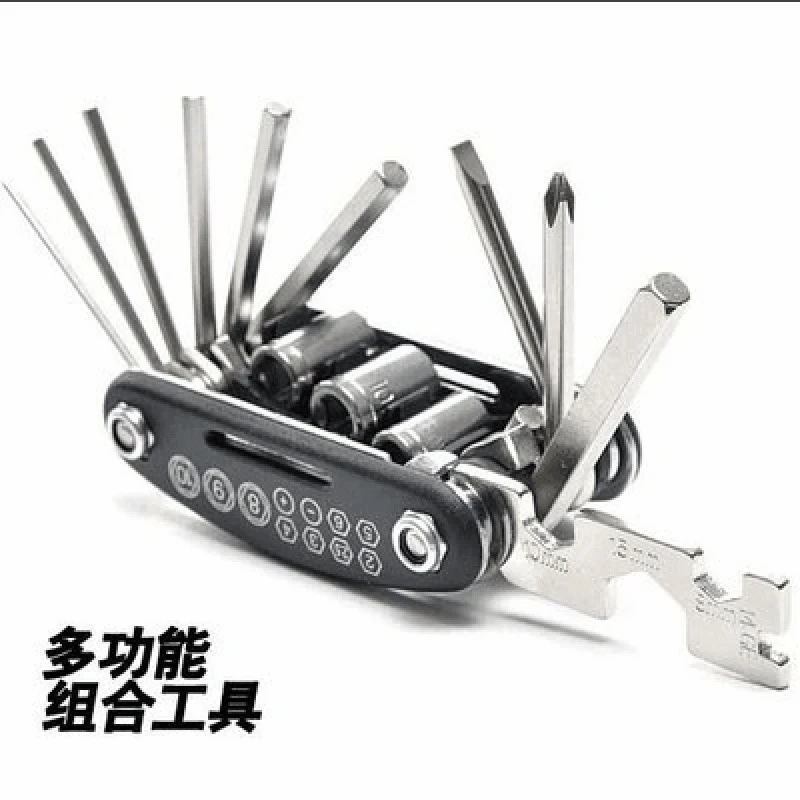 LOOKO Bicycle Tool Inner Hexagonal Screwdriver Socket Wrench Portable Folding Repair Accessories Riding Multi-function Tool
LOOKO Bicycle Tool Inner Hexagonal Screwdriver Socket Wrench Portable Folding Repair Accessories Riding Multi-function Tool