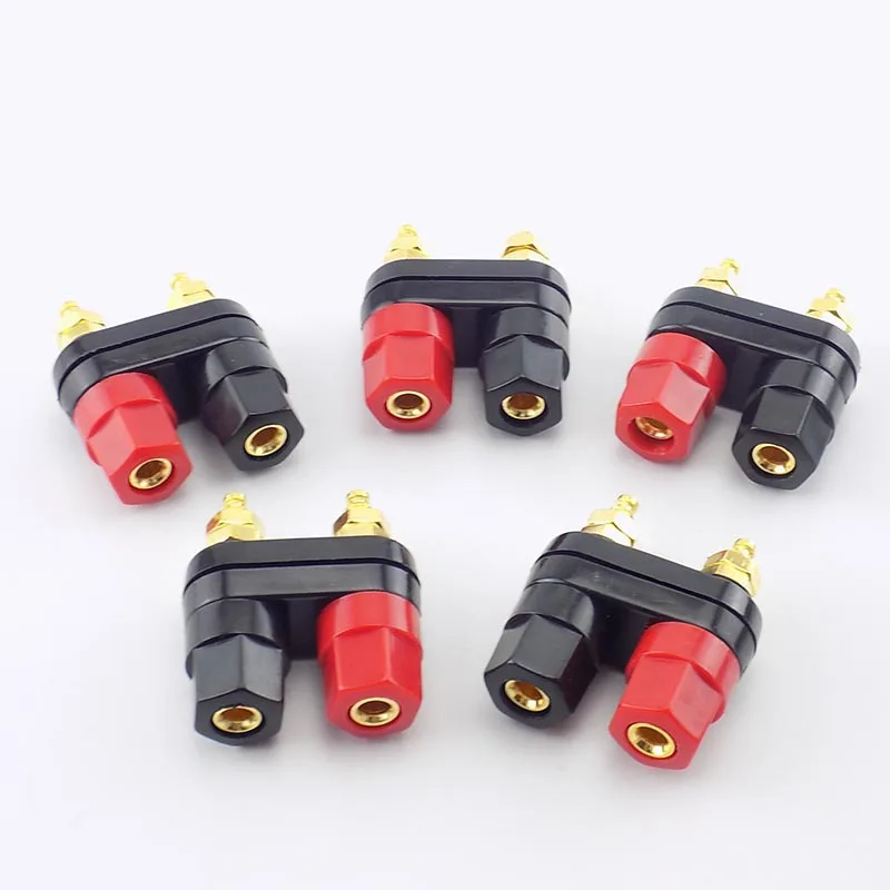 1/5pcs Banana plugs Jack Socket Couple Terminals DIY Connectors Red Black Connector Amplifier Terminal Binding Post Speaker
1/5pcs Banana plugs Jack Socket Couple Terminals DIY Connectors Red Black Connector Amplifier Terminal Binding Post Speaker