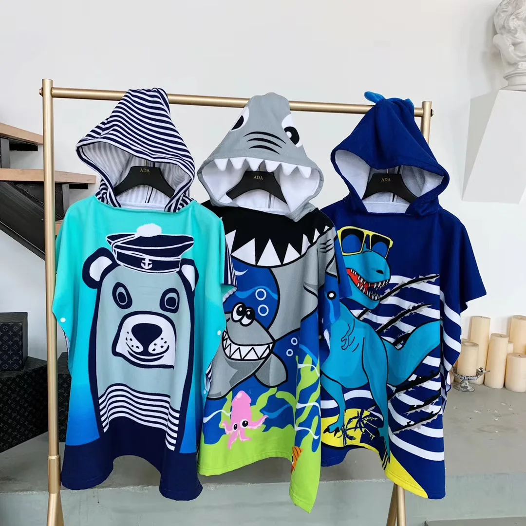 Serviette De Plage Beach Blanket Hooded Bath Towel Cartoon Beach Children's Cloak Large Can Wear Absorbent Cloak Bath Towel New
Serviette De Plage Beach Blanket Hooded Bath Towel Cartoon Beach Children's Cloak Large Can Wear Absorbent Cloak Bath Towel New