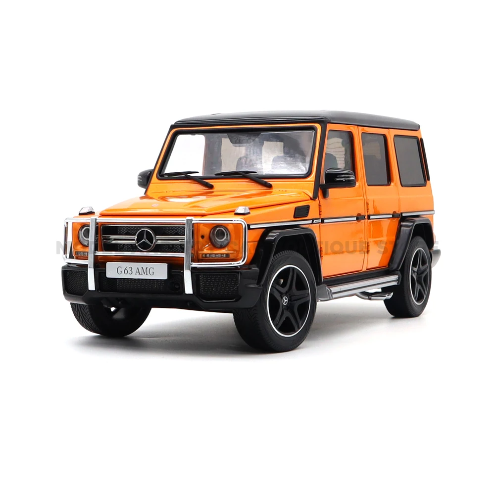 

1/18 BENZAMG G CLASS W463 Almost Real 820608 Sunset Beam Orange Diecast Model Toys Car Boys Girls Gifts