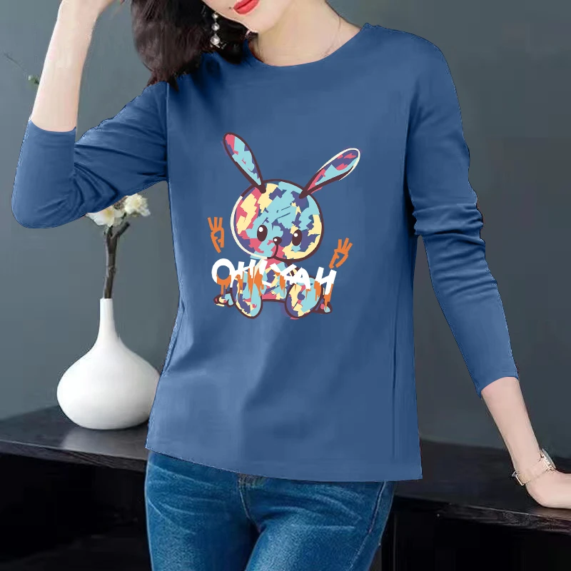 All-Season Crew neck Women All Seasons None T-Shirt Long Sleeve Cotton Casual Other Regular Pullover
All-Season Crew neck Women All Seasons None T-Shirt Long Sleeve Cotton Casual Other Regular Pullover