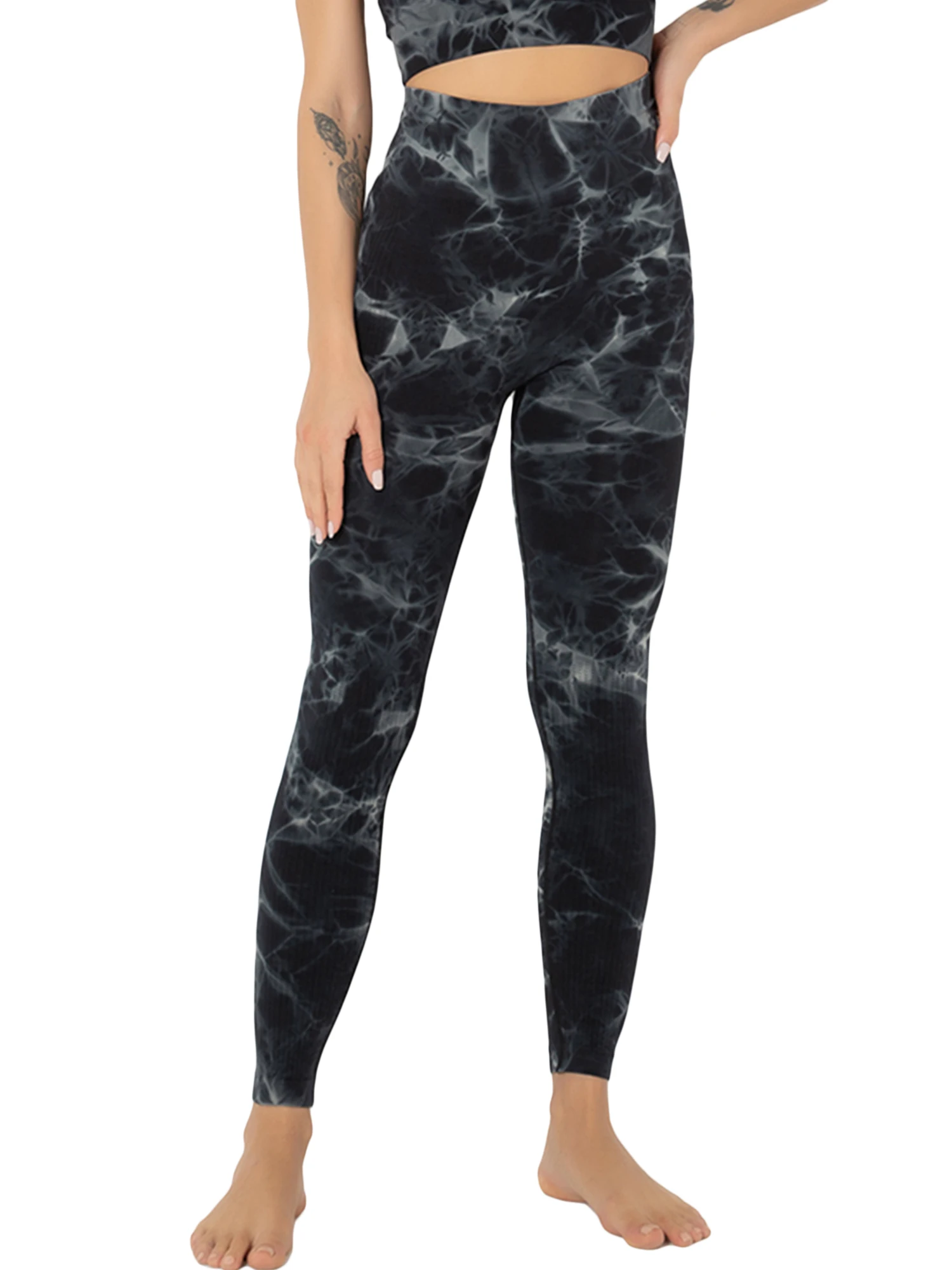 Женские Бесшовные Леггинсы Scrunch с высокой талией для занятий йогой
Женские Бесшовные Леггинсы Scrunch с высокой талией для занятий йогой