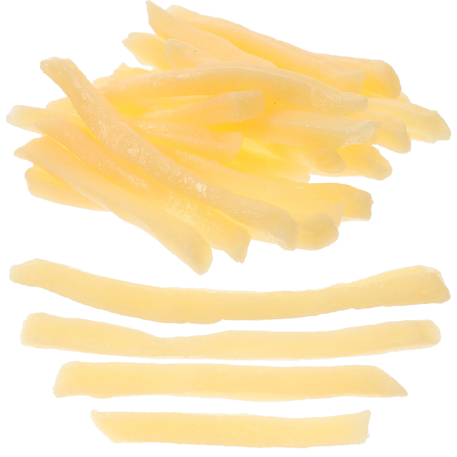 30 Pcs Plastic Food Simulation French Fries Model False Photography Props Party Decoration Simulated Yellow Pvc
30 Pcs Plastic Food Simulation French Fries Model False Photography Props Party Decoration Simulated Yellow Pvc