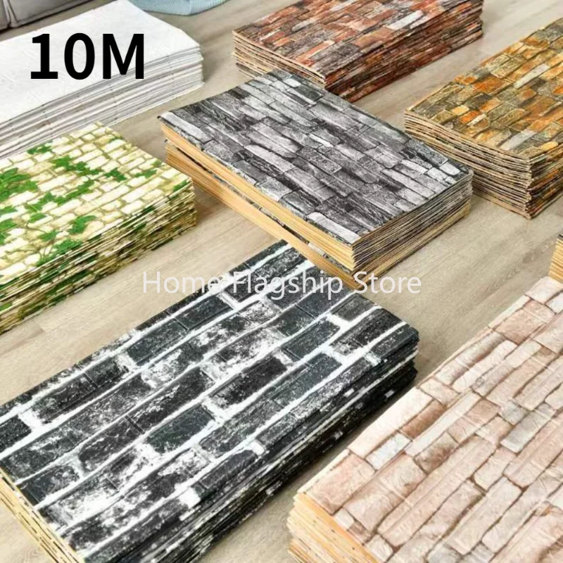 70cmx10m continuous 3D self-adhesive retro foam brick wallpaper waterproof and oil proof sticker for living room home decoration
70cmx10m continuous 3D self-adhesive retro foam brick wallpaper waterproof and oil proof sticker for living room home decoration