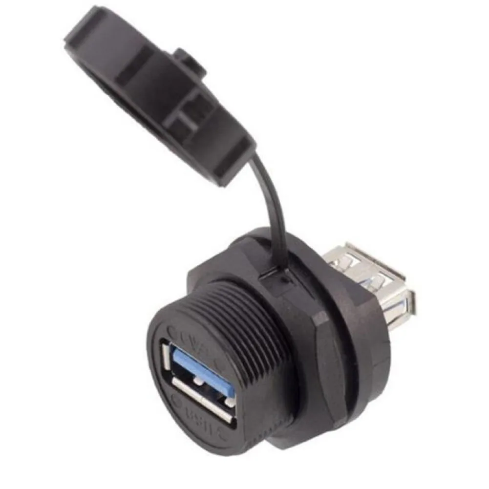 Double Socket Usb Connector Panel Plug Socket Usb 3.0 Waterproof Adapter Connector Dust Cover Female Mobile Phones
Double Socket Usb Connector Panel Plug Socket Usb 3.0 Waterproof Adapter Connector Dust Cover Female Mobile Phones