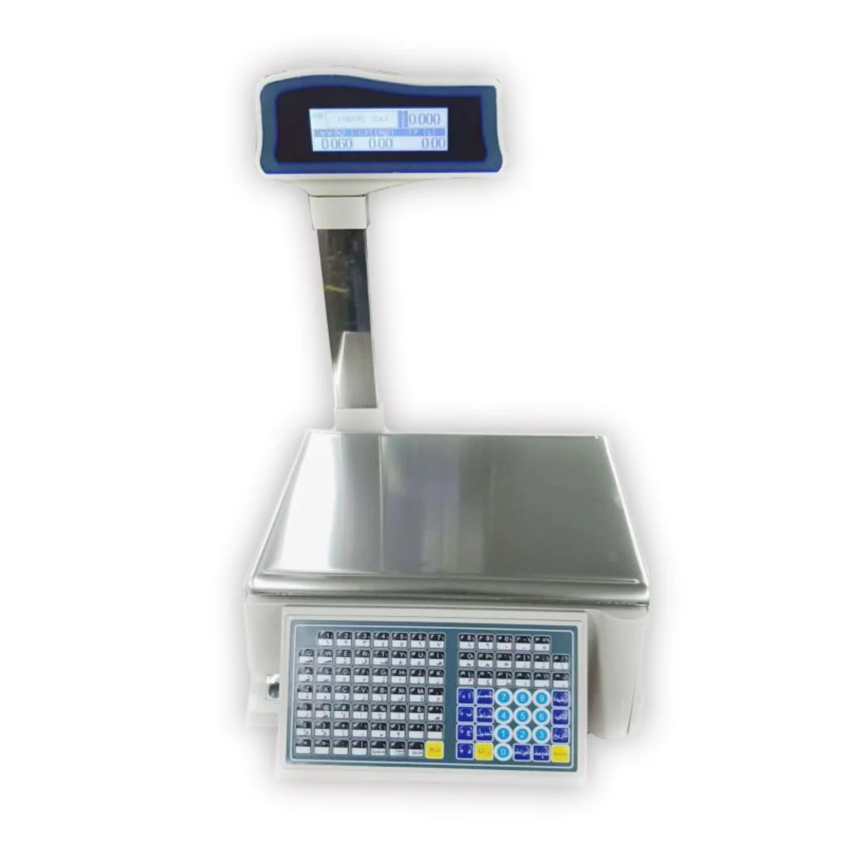 New original electronic scale barcode scale supermarket fruit and vegetable weighing pricing printing label scale
New original electronic scale barcode scale supermarket fruit and vegetable weighing pricing printing label scale
