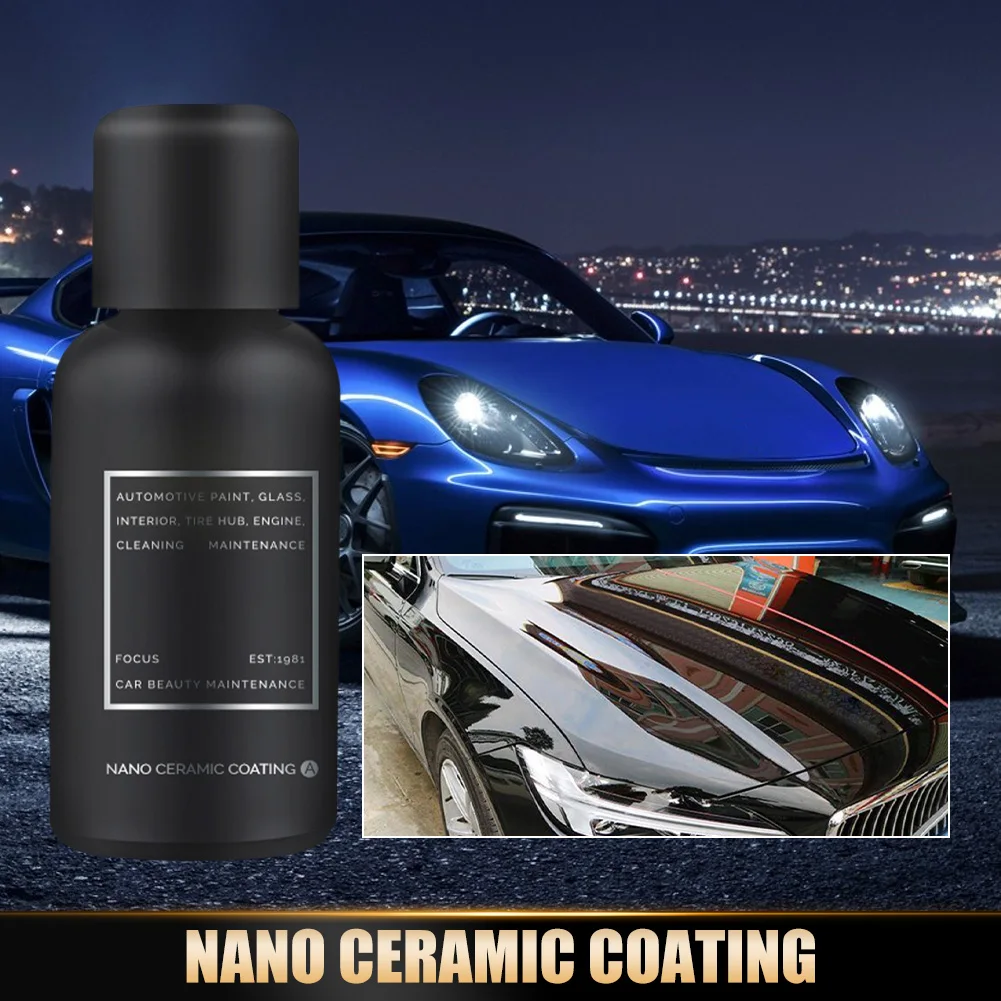 30ml 9H Car Ceramic Coating Liquid Super Hydrophobic Nano Glass Coating Car Paint Finish Polishing Agent Paint Care Accessories
30ml 9H Car Ceramic Coating Liquid Super Hydrophobic Nano Glass Coating Car Paint Finish Polishing Agent Paint Care Accessories