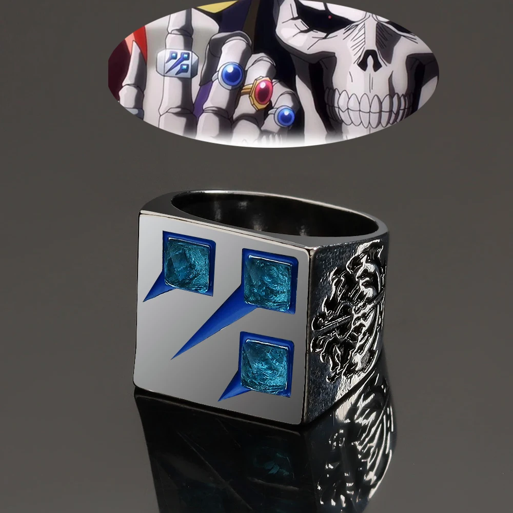 Anime Ring Overlord Shooting Star Cosplay YGGDRASIL Ainz Ooal Gown Momonga Alloy Rings Party Costume Jewelry Accessories
Anime Ring Overlord Shooting Star Cosplay YGGDRASIL Ainz Ooal Gown Momonga Alloy Rings Party Costume Jewelry Accessories