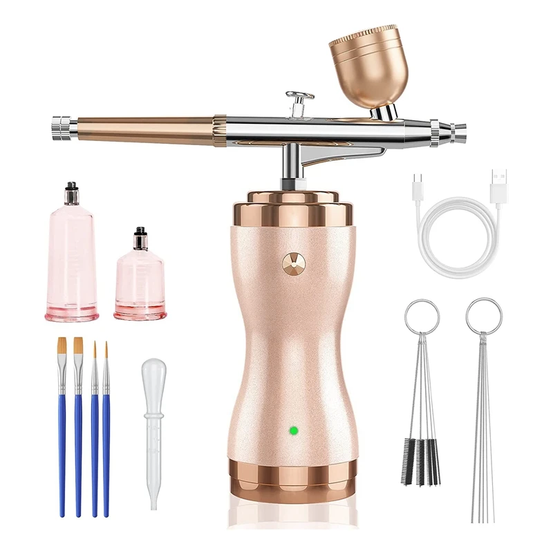 Upgraded Air Brush Kit With Compressor - Non-Clogging 32PSI Adjustable Air Pressure (25Psi, 30Psi, And 32Psi)
Upgraded Air Brush Kit With Compressor - Non-Clogging 32PSI Adjustable Air Pressure (25Psi, 30Psi, And 32Psi)