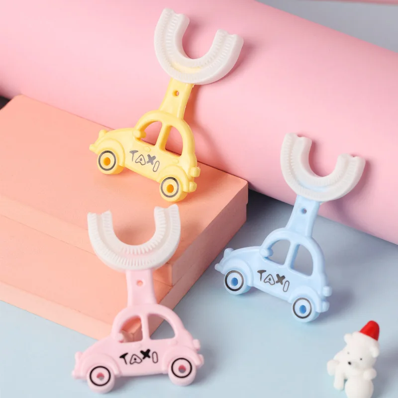 Baby Toothbrush Children 360 Degree Ushaped Newborn Brush Kid Teeth Oral Care Cleaning Child Toothbrushes Teethers Soft Silicone
Baby Toothbrush Children 360 Degree Ushaped Newborn Brush Kid Teeth Oral Care Cleaning Child Toothbrushes Teethers Soft Silicone