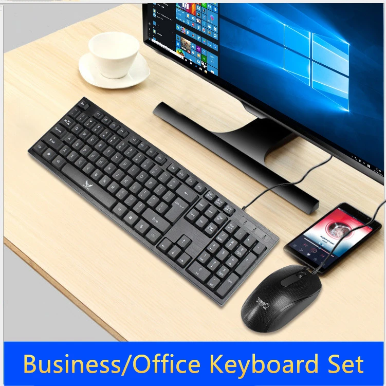 business Office Work Keyboard Black High Quality Home Office Business Keyboard Set Mouse For Desktop/Laptop Frosted Mice
business Office Work Keyboard Black High Quality Home Office Business Keyboard Set Mouse For Desktop/Laptop Frosted Mice