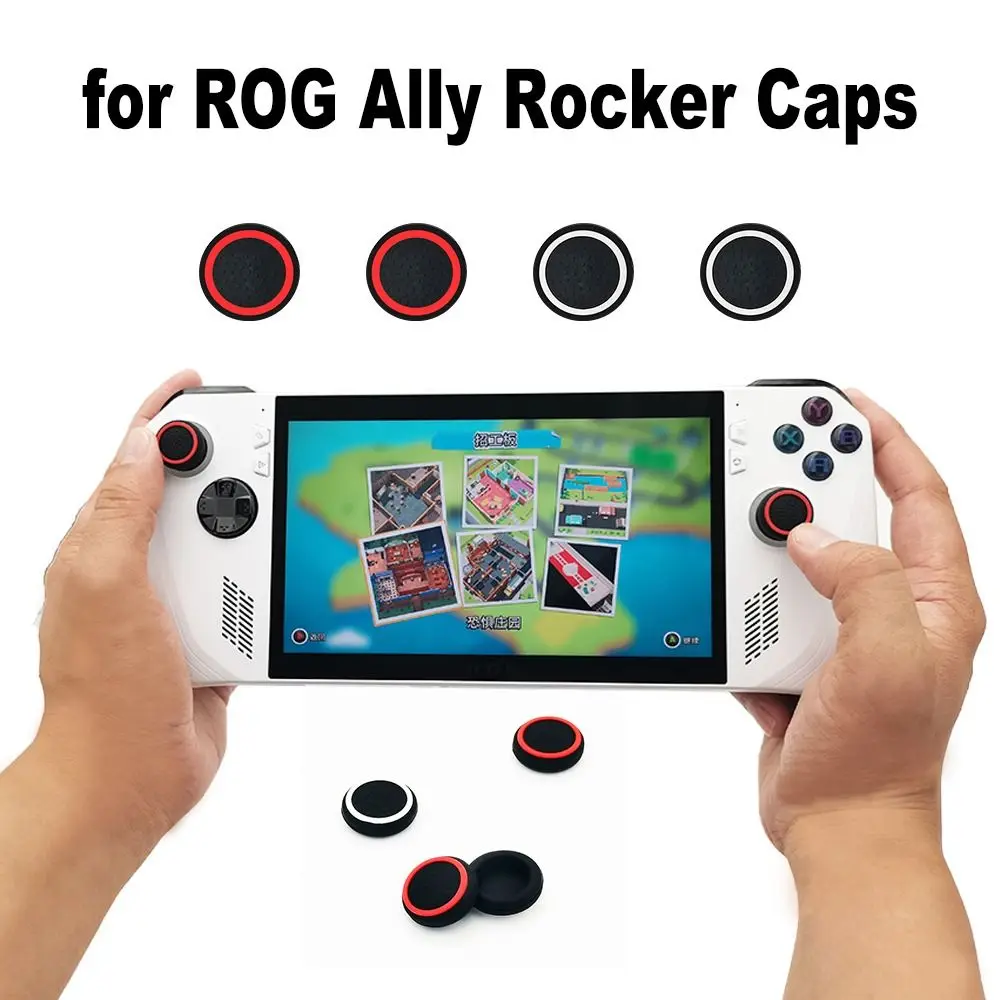 4/8pcs Rocker Caps Silicone Joystick Cover Handheld Console Game Controller Stick Thumb Grip Anti Slip for Asus ROG Ally
4/8pcs Rocker Caps Silicone Joystick Cover Handheld Console Game Controller Stick Thumb Grip Anti Slip for Asus ROG Ally