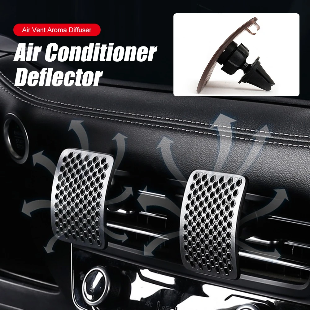 Car Air Conditioner Cover Flow Deflector Adjustable Air Outlet Aroma Diffuser for Mercedes BMW Ford Toyota Honda Accessories
Car Air Conditioner Cover Flow Deflector Adjustable Air Outlet Aroma Diffuser for Mercedes BMW Ford Toyota Honda Accessories