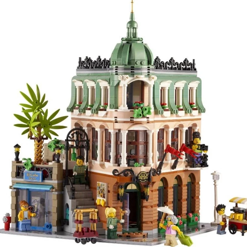 Stock MOC Creative City Street View 15001 15002 15003 15004 15005 15006 15007 15008 15009 10297 Building Block Model Bricks Toys
Stock MOC Creative City Street View 15001 15002 15003 15004 15005 15006 15007 15008 15009 10297 Building Block Model Bricks Toys