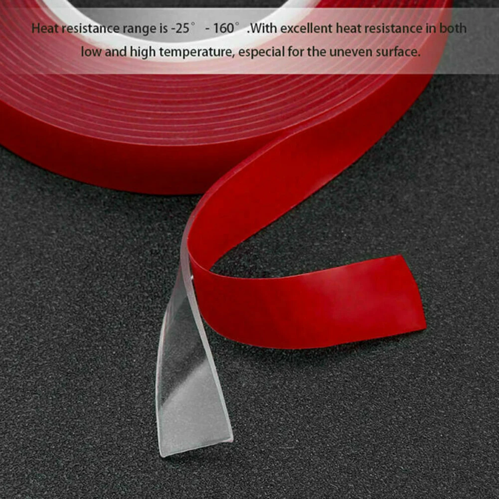 Tape Double Sided Tape UV Resistance High Temperature Resistance Moisture Resistance 10mx10mm 1Pcs Double Sided
Tape Double Sided Tape UV Resistance High Temperature Resistance Moisture Resistance 10mx10mm 1Pcs Double Sided