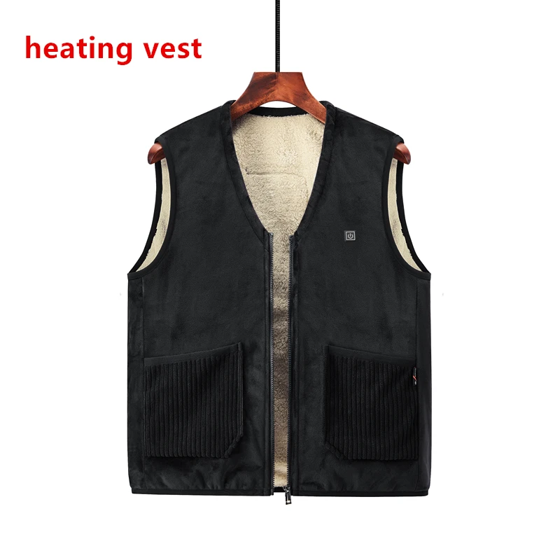 Waistcoat Men's Plush Thickened Built-in Heating Piece Warm Fleece Vest in Autumn and Winter Large Waistcoat 2022 6XL Men Vests
Waistcoat Men's Plush Thickened Built-in Heating Piece Warm Fleece Vest in Autumn and Winter Large Waistcoat 2022 6XL Men Vests