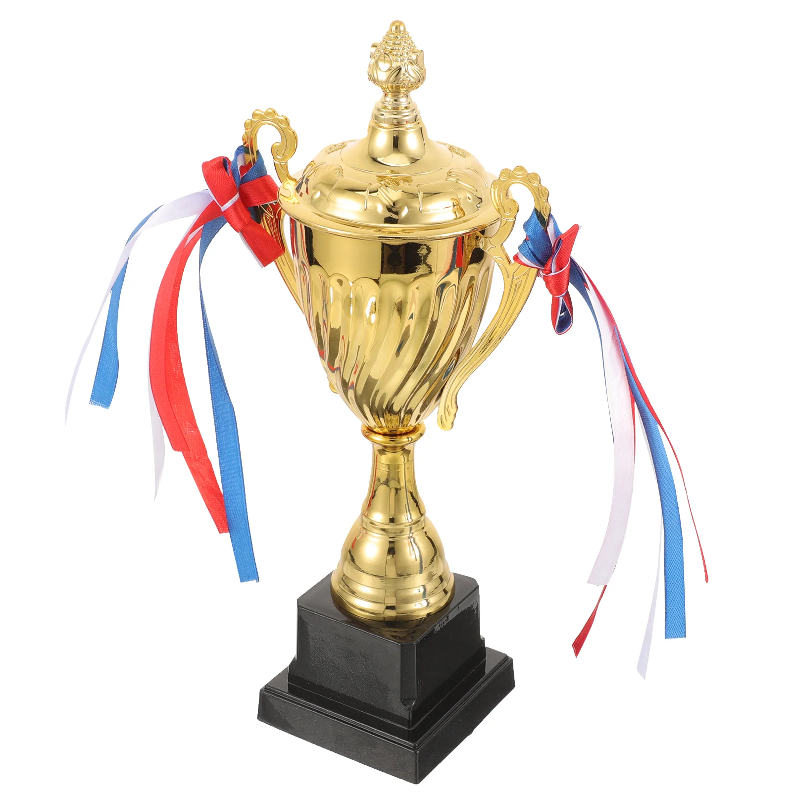 

Metal Trophy Cup 29cm Sports Award Trophy Golden Trophy Cup Party Favors for Sports Match School Tournament Trophy