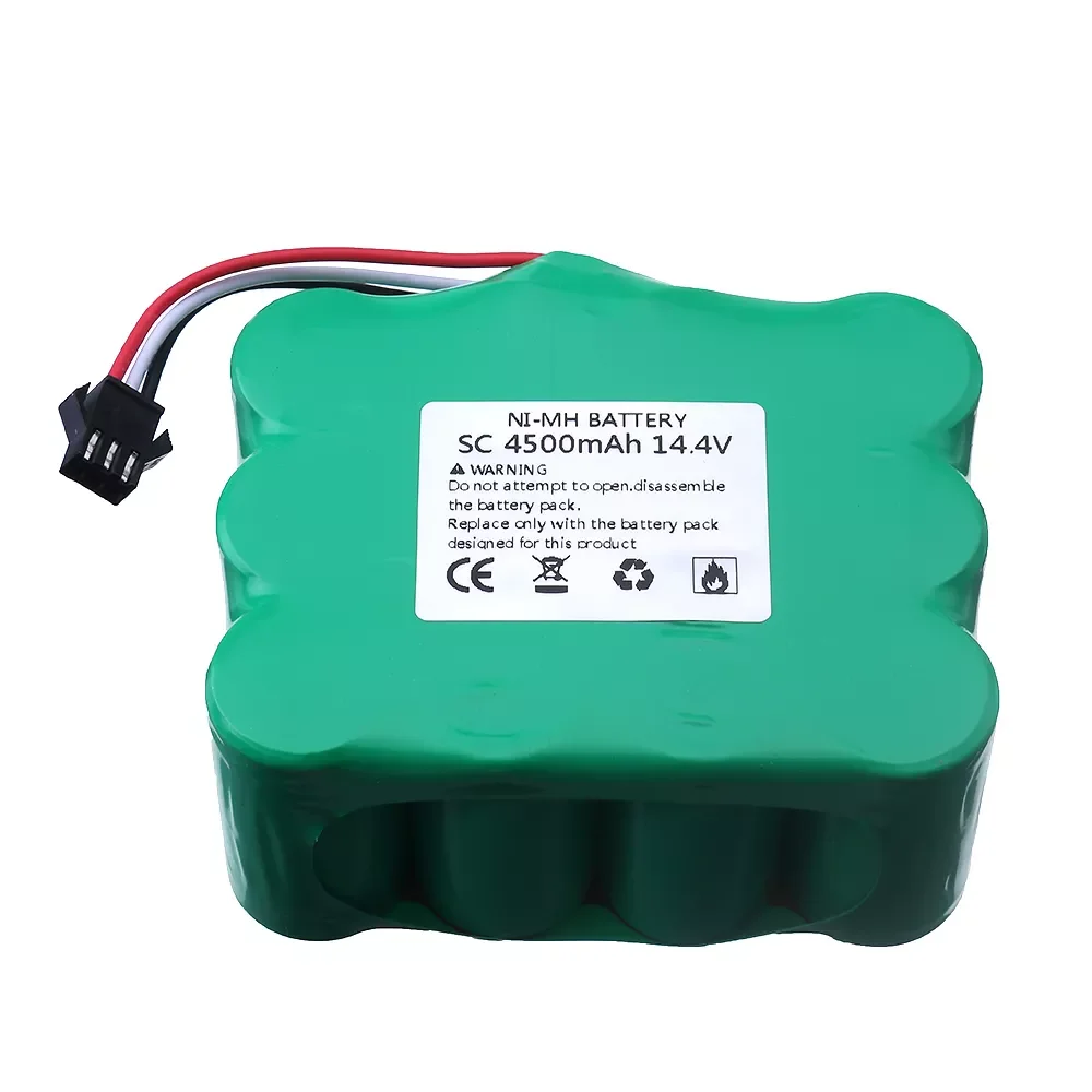 14.4V Ni-MH SC battery pack 3500MAH 4500mah Vacuum Sweeping Cleaner Robot for KV8 XR510 XR210A XR210B XR510A XR510B XR510C 510D
14.4V Ni-MH SC battery pack 3500MAH 4500mah Vacuum Sweeping Cleaner Robot for KV8 XR510 XR210A XR210B XR510A XR510B XR510C 510D