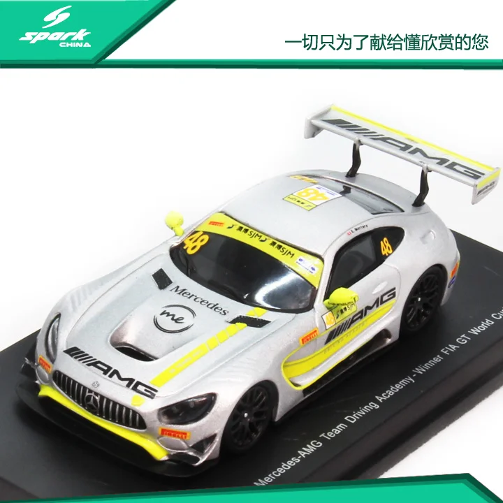 Spark 1/64 BENZ AMG GT3 Macau Racing Alloy Car Model Children's Toys Gift Ornament
Spark 1/64 BENZ AMG GT3 Macau Racing Alloy Car Model Children's Toys Gift Ornament