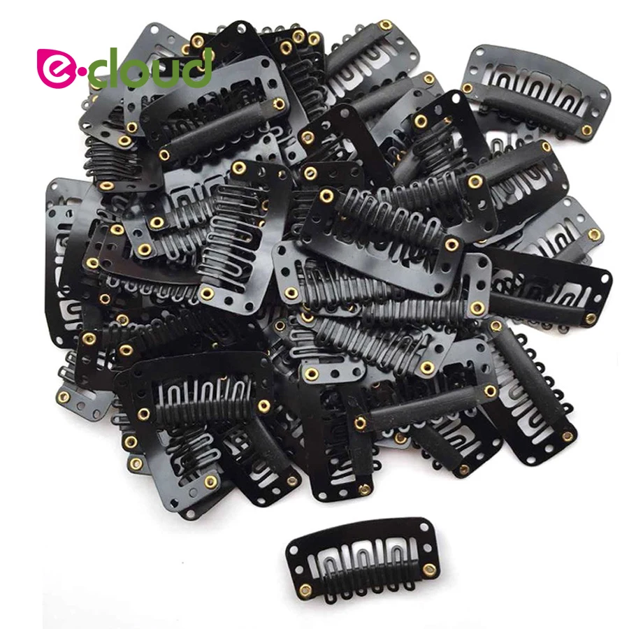 1000pcs/Lot 32mm U Shaped Snap Clips For Hair Extensions Clip With Silicone Back Wig Clips For Clip In Weave Wig Accessories
1000pcs/Lot 32mm U Shaped Snap Clips For Hair Extensions Clip With Silicone Back Wig Clips For Clip In Weave Wig Accessories