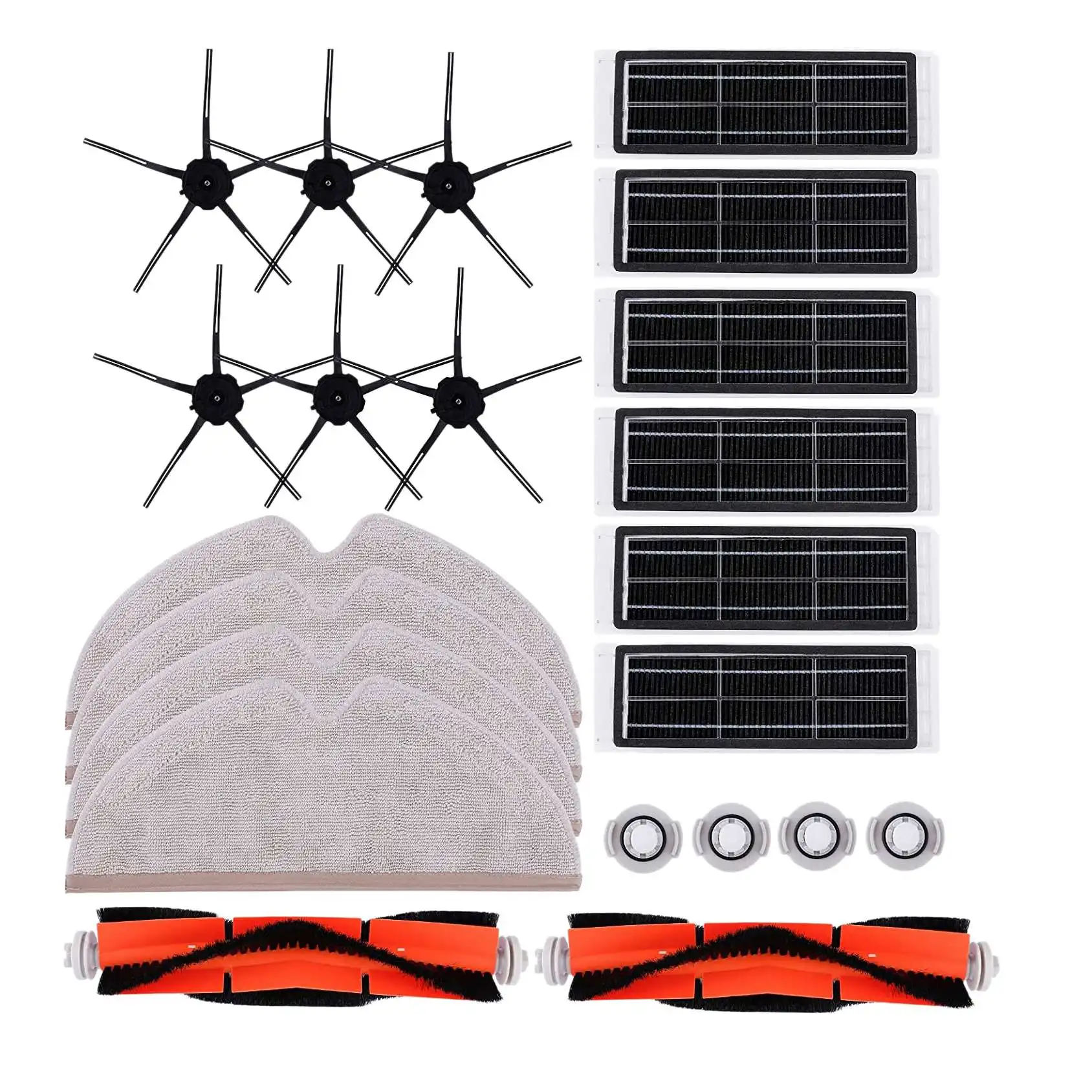 Accessories Replacement Parts Kit for Roborock S6 S6 MaxV S6 Pure S5 S5 Max S51 E4 E35 E20 S50 Robotic Vacuum Cleaner
Accessories Replacement Parts Kit for Roborock S6 S6 MaxV S6 Pure S5 S5 Max S51 E4 E35 E20 S50 Robotic Vacuum Cleaner
