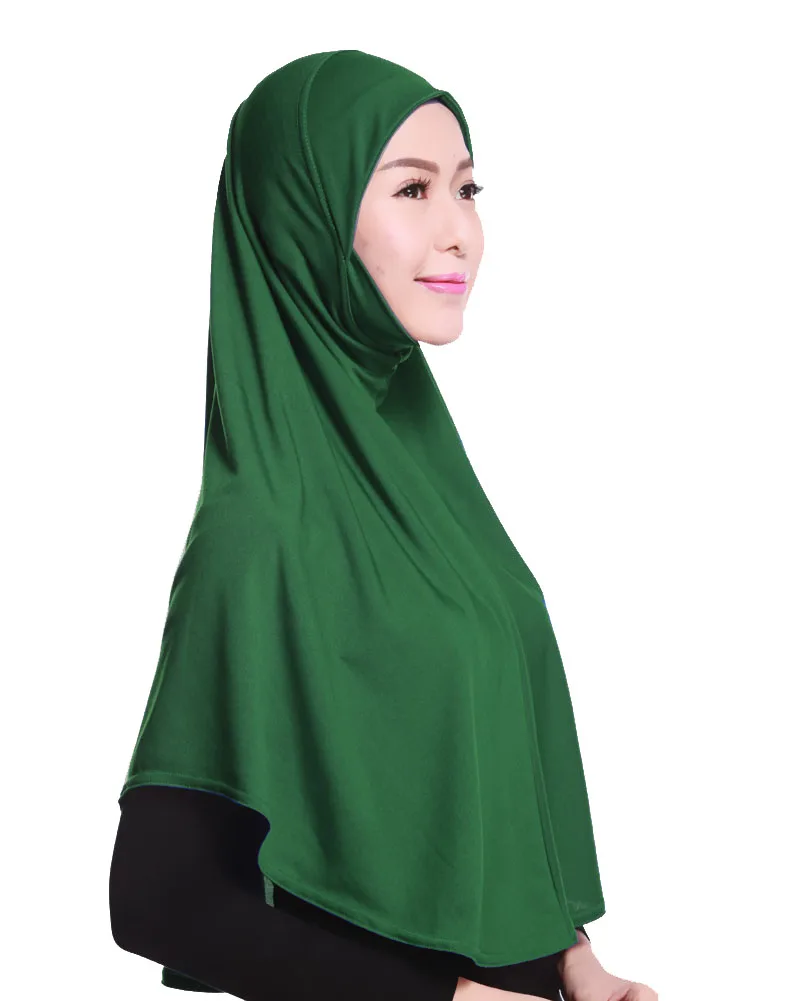H124 Plain Large Size Muslim Hijab With Chin Part Top Quality Amira Pull On Islamic Scarf Hot Sell Headscarf Ramadan Pray Hats
H124 Plain Large Size Muslim Hijab With Chin Part Top Quality Amira Pull On Islamic Scarf Hot Sell Headscarf Ramadan Pray Hats