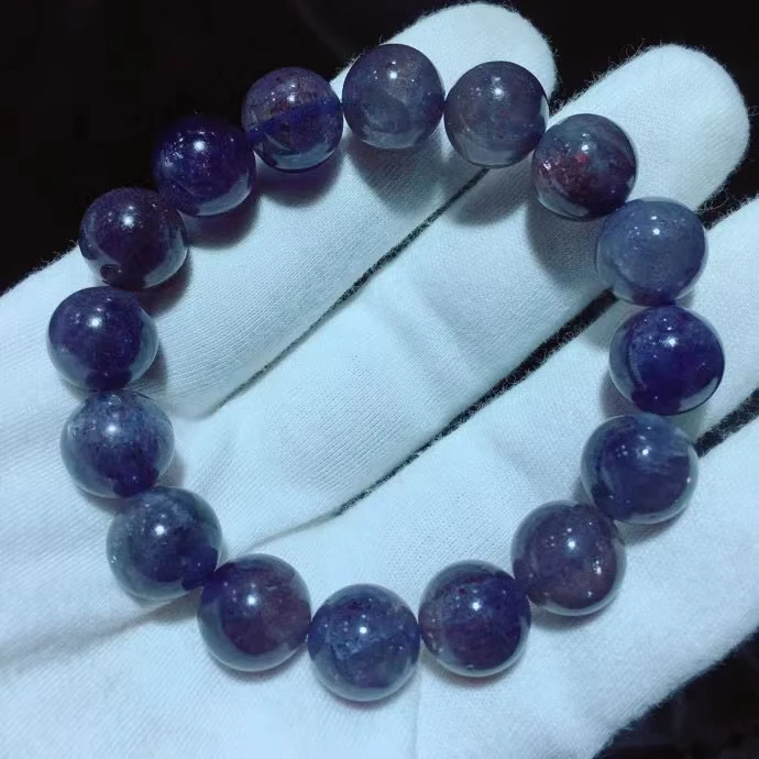Natural Blue Iolite Quartz Clear Round Beads Bracelet 13mm Blue Iolite Star Light Cat Eye Women Men Rare AAAAAA
Natural Blue Iolite Quartz Clear Round Beads Bracelet 13mm Blue Iolite Star Light Cat Eye Women Men Rare AAAAAA