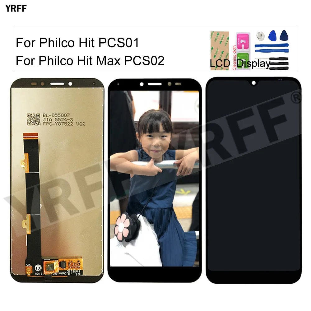 For Philco Hit PCS01 LCD Screens For Philco Hit Max PCS02 LCD Display+Touch Screen Digitizer Assembly Panel Phone Repair
For Philco Hit PCS01 LCD Screens For Philco Hit Max PCS02 LCD Display+Touch Screen Digitizer Assembly Panel Phone Repair