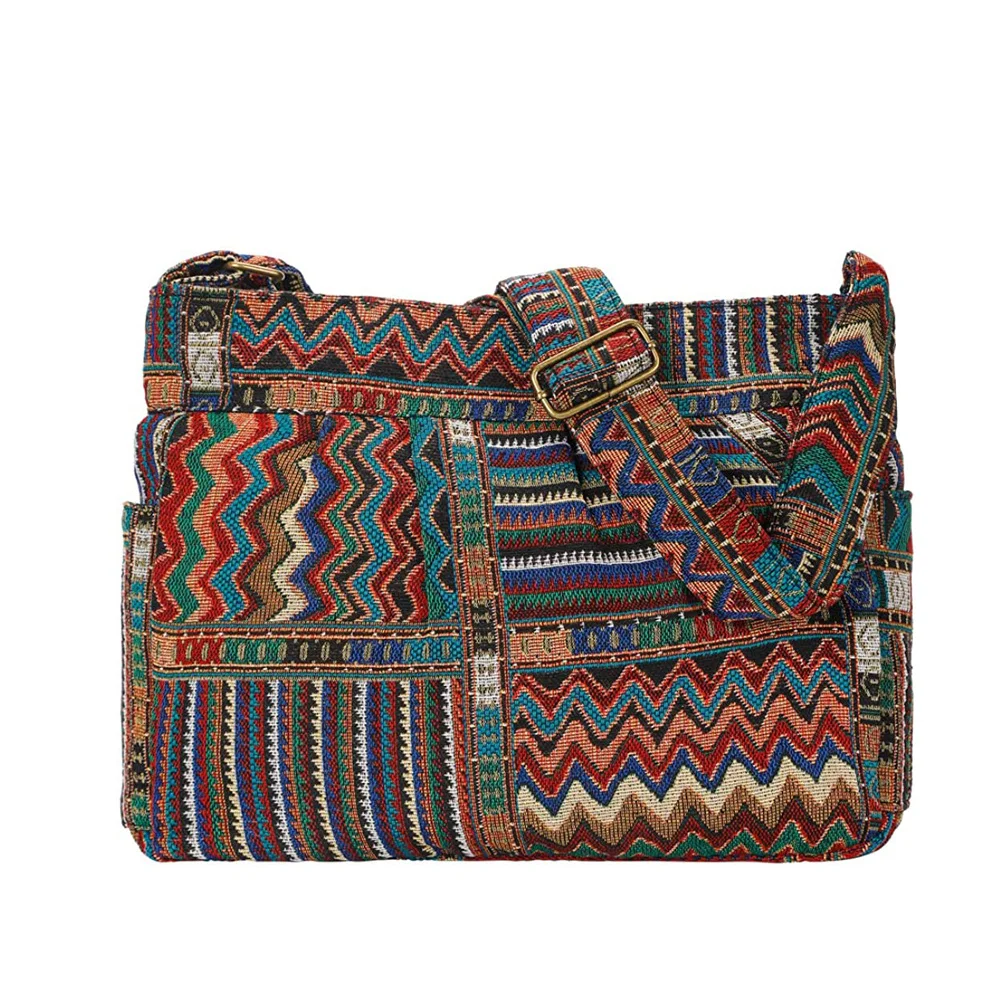 

Annmouler женская дизайнерская сумка через плечо, винтажная сумка через плечо, вместительная сумка, карманы, Сумка Хобо, тканевая сумка-мессенджер