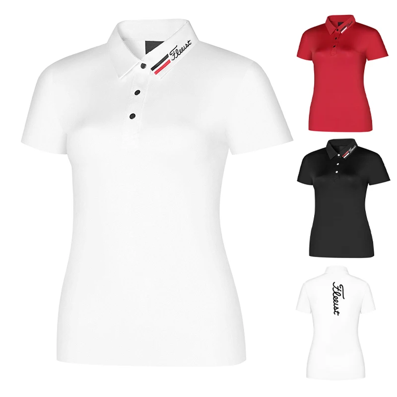 Women's Golf T-shirt Summer Fashion Sport Golf Apparel Short Sleeve Shirt Quick Dry Breathable Elastic Slim Polo Shirt for Women
Women's Golf T-shirt Summer Fashion Sport Golf Apparel Short Sleeve Shirt Quick Dry Breathable Elastic Slim Polo Shirt for Women