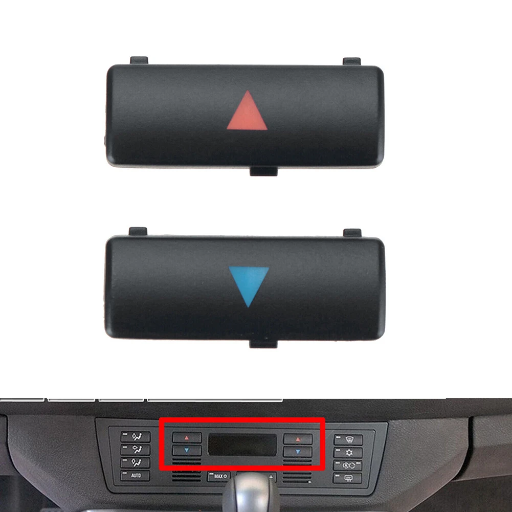 New High Quality Climate A/C Control Up & Down Button 2pcs Plastic 64116915812 Black Button Key Easy Installation
New High Quality Climate A/C Control Up & Down Button 2pcs Plastic 64116915812 Black Button Key Easy Installation