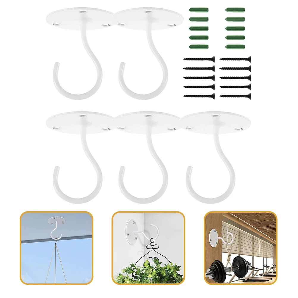 Hooks Ceiling Hangers Wall Hanging Hook Hanger Wind Chimes Screwmetalclothes Flowerpot Outdoor Decoration Toggle Supplies Heavy
Hooks Ceiling Hangers Wall Hanging Hook Hanger Wind Chimes Screwmetalclothes Flowerpot Outdoor Decoration Toggle Supplies Heavy