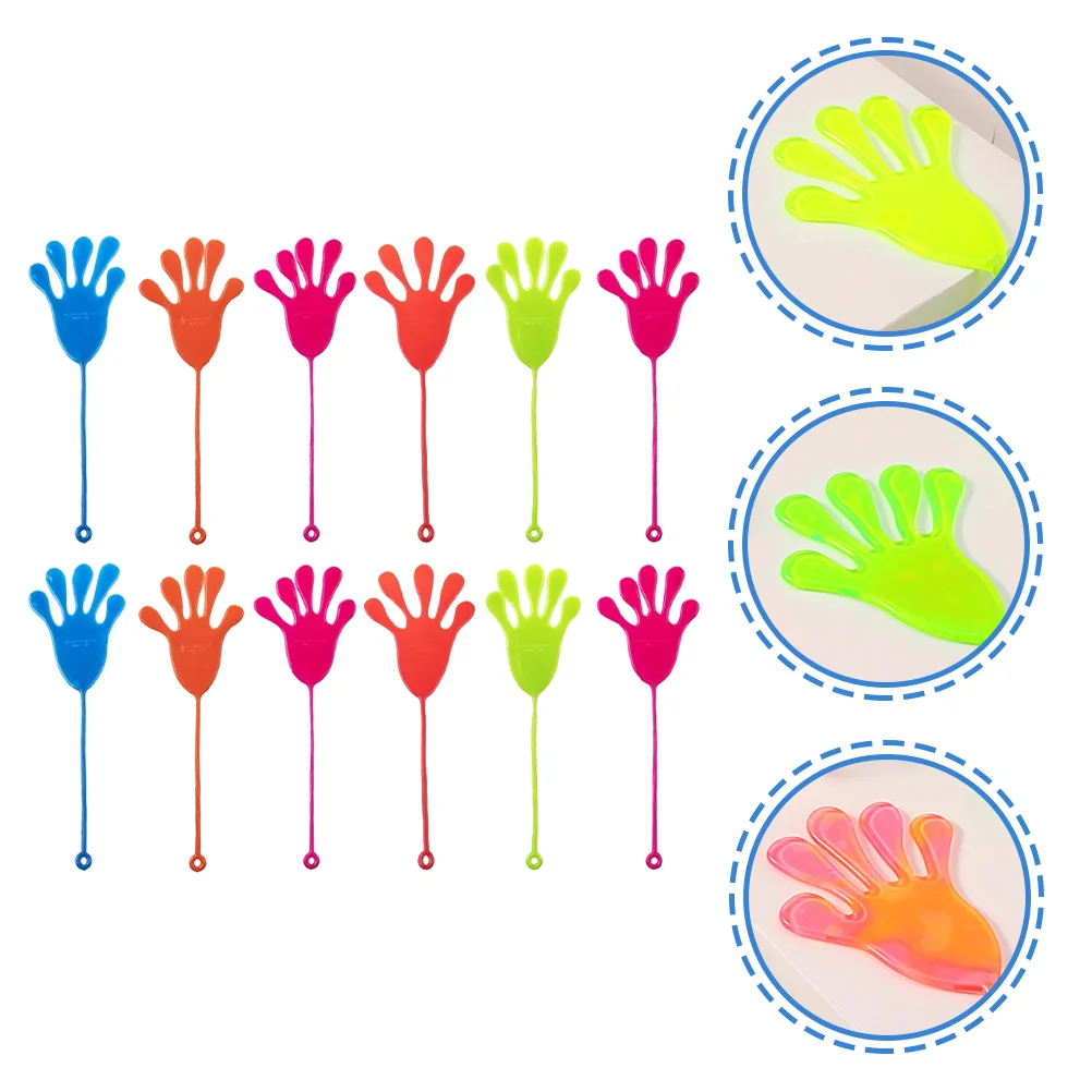 12 Pcs Interesting Elastic Sticky Hand Kid Funny Sticky Hand Sticky Hand Finger for Children Fun Kids
12 Pcs Interesting Elastic Sticky Hand Kid Funny Sticky Hand Sticky Hand Finger for Children Fun Kids