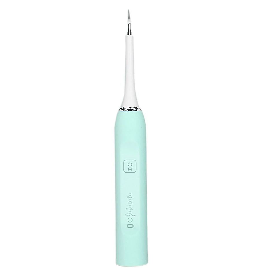Electric Toothbrush 2 in 1 Dental Sonic Vibrition Remove Calculus Tartar Scaler Whiten Teeth Replaceable Head Green
Electric Toothbrush 2 in 1 Dental Sonic Vibrition Remove Calculus Tartar Scaler Whiten Teeth Replaceable Head Green