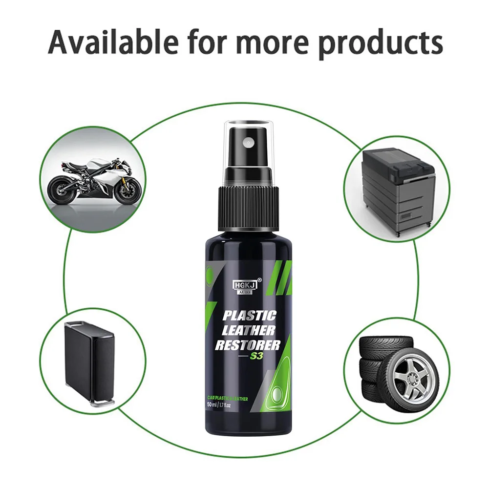 1Bottle Leather Plastic Renovator For Car Interior Spare Parts Seat Leather Liquid Wax Polish Plastic Restore Cleaner Renovator
1Bottle Leather Plastic Renovator For Car Interior Spare Parts Seat Leather Liquid Wax Polish Plastic Restore Cleaner Renovator