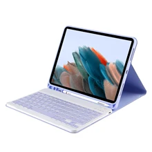 Keyboard case for Samsung Galaxy Tab A8 10.5 inch 2022 (SM-X200/X205/X207) Keyboard Case Removable Wireless Bluetooth funda