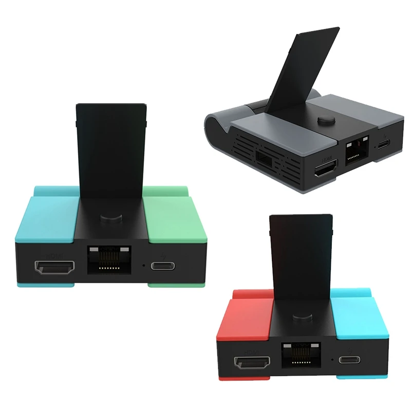 1080P Adapter Dongle Gigabit Ethernet Port For Nintendo Switch Dock Station HUB Type C To HD TV For Switch Console Easy To Use B
1080P Adapter Dongle Gigabit Ethernet Port For Nintendo Switch Dock Station HUB Type C To HD TV For Switch Console Easy To Use B