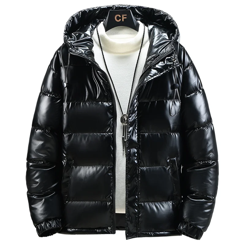 Cotton New Winter Parkas Thicken Warm Bubble Coat s Hooded Solid Color Fashion Streetwear Men Black Puffer Jacket
Cotton New Winter Parkas Thicken Warm Bubble Coat s Hooded Solid Color Fashion Streetwear Men Black Puffer Jacket