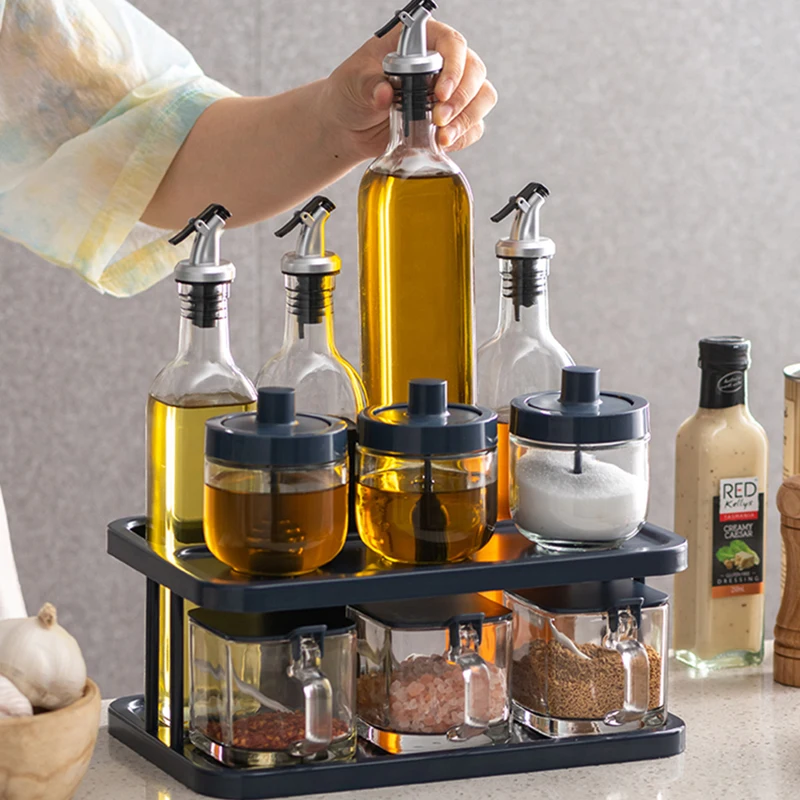 Lot Dispenser Pot Set Container Cooking Rack Kitchen Pepper Cube Spice Pot Top Seal Porta Condimentos Restaurant Utensils Items
Lot Dispenser Pot Set Container Cooking Rack Kitchen Pepper Cube Spice Pot Top Seal Porta Condimentos Restaurant Utensils Items