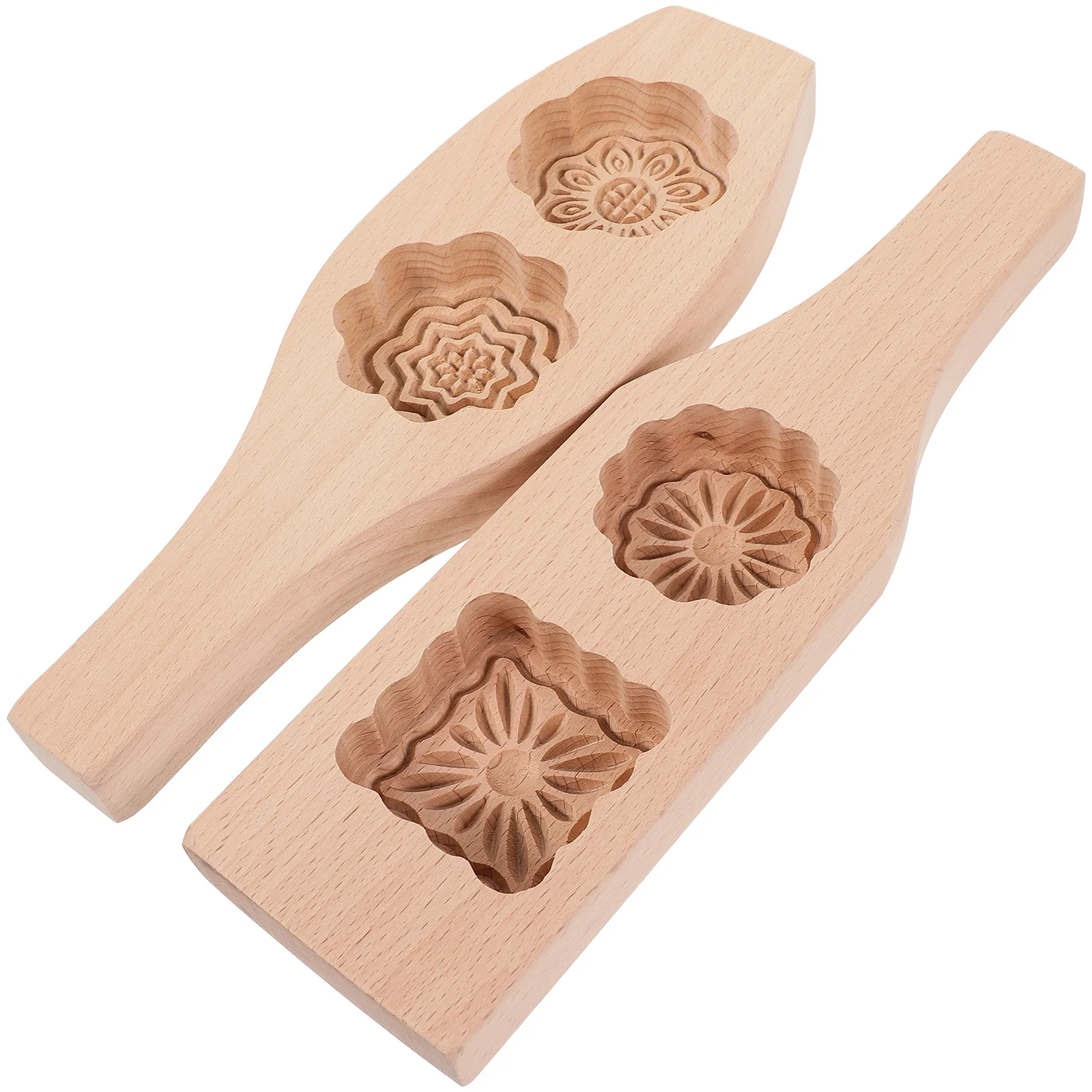2 Pcs Accessories Make Some Molds Moon Cakes Chocolate Cookie Biscuit Wood Kitchen Mooncake Silicone
2 Pcs Accessories Make Some Molds Moon Cakes Chocolate Cookie Biscuit Wood Kitchen Mooncake Silicone